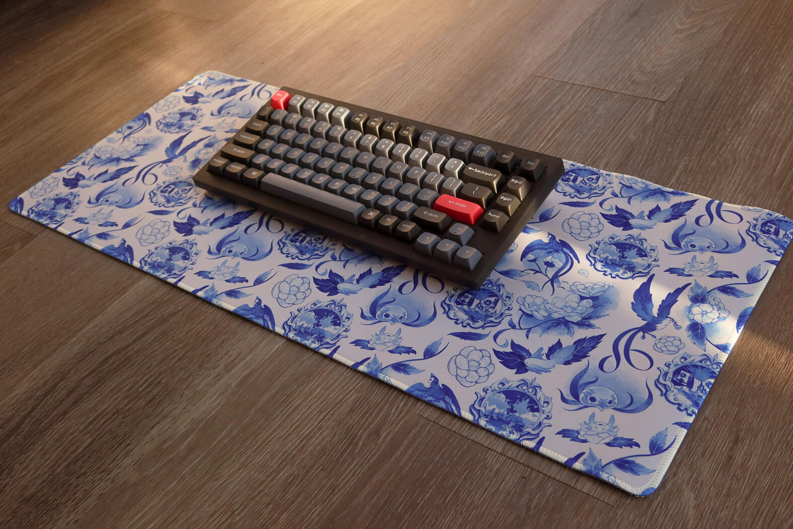 Endwalker desk mat collaboration with Akitamii