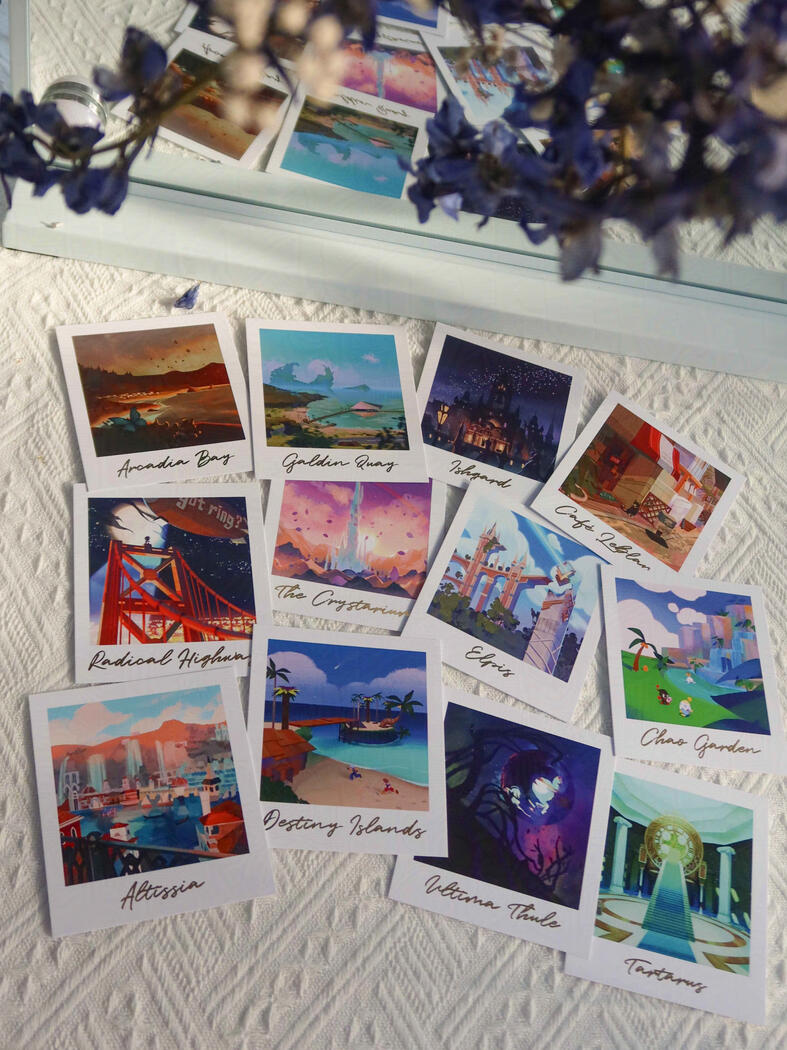 Game Location Polaroids