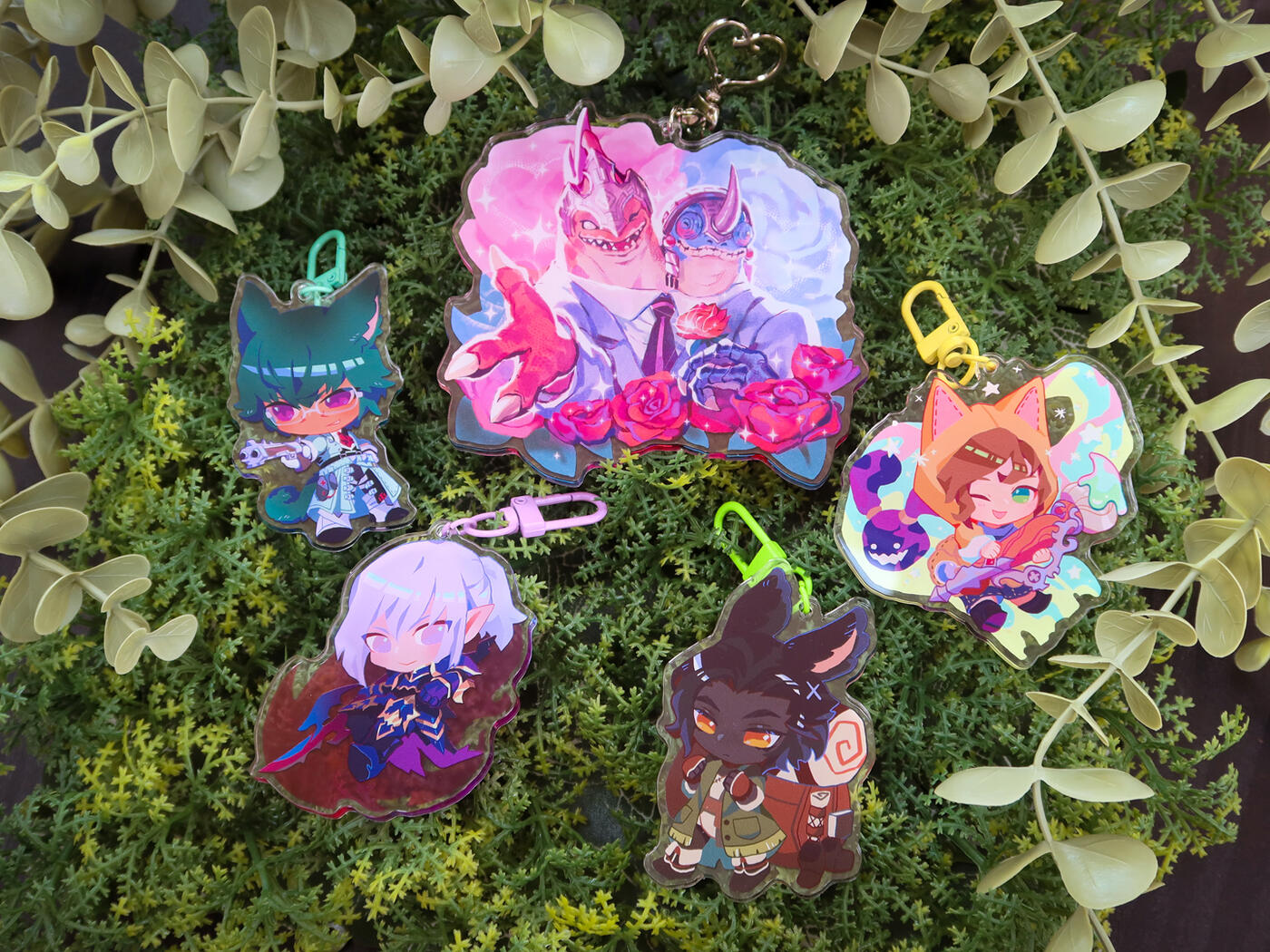 FFXIV Dawntrail Keychains